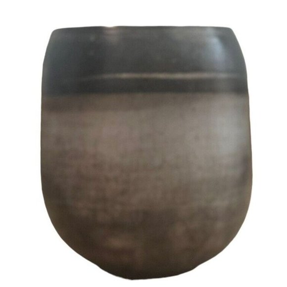 Michael Welliver Pottery Raku Art Signed Studio Vessel Kitchen Office Unusual - Picture 4 of 16